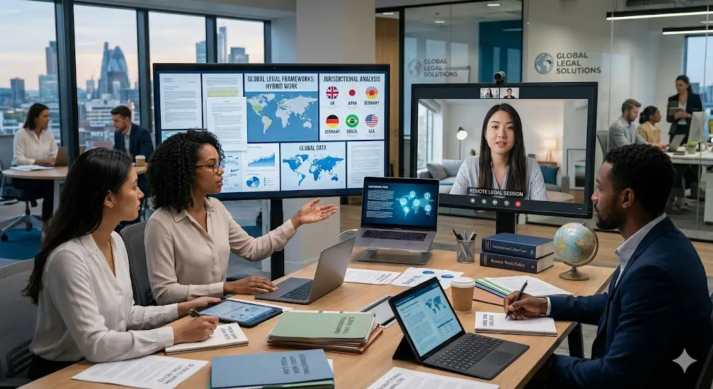 Global Legal Research on Hybrid Workplaces in Modern Societies