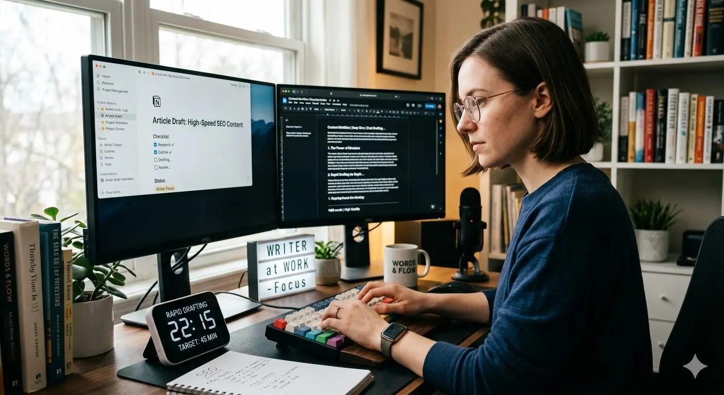 How to Write Guest Posts Faster Without Losing Quality