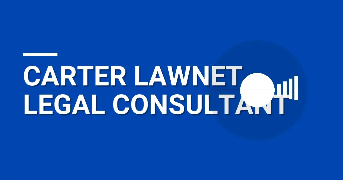 Carter LawNet Legal Consultant