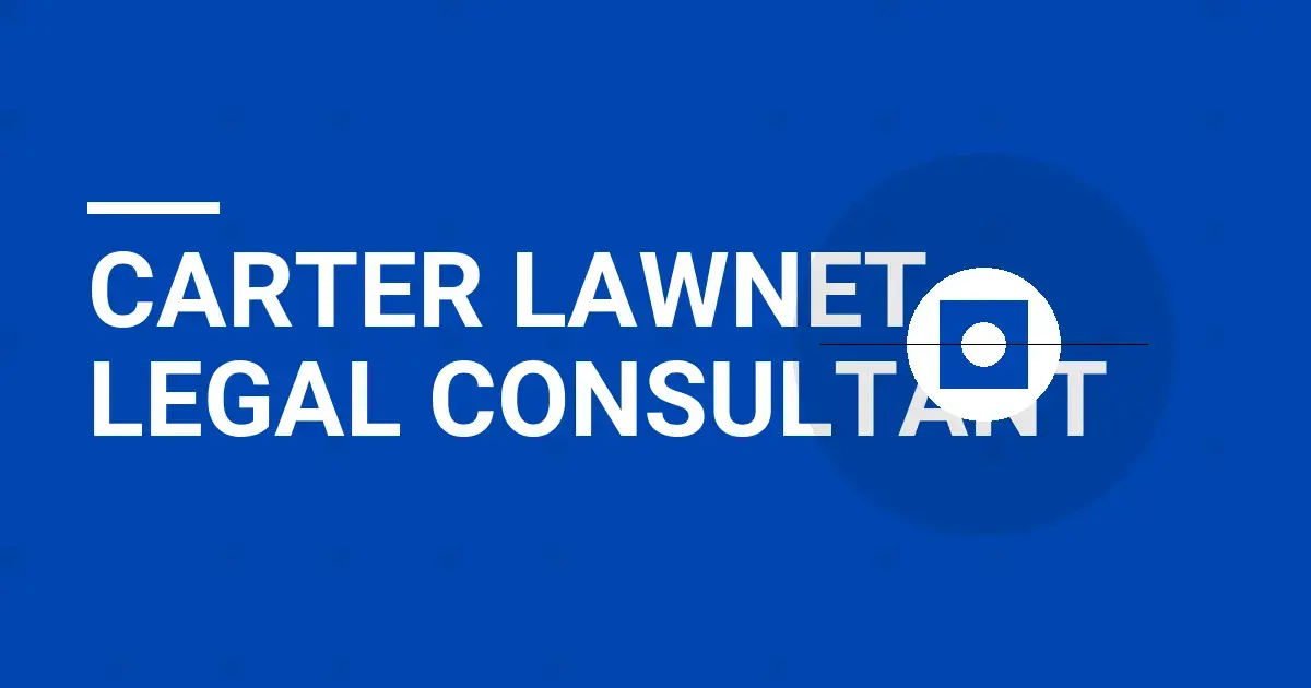 Carter LawNet Legal Consultant