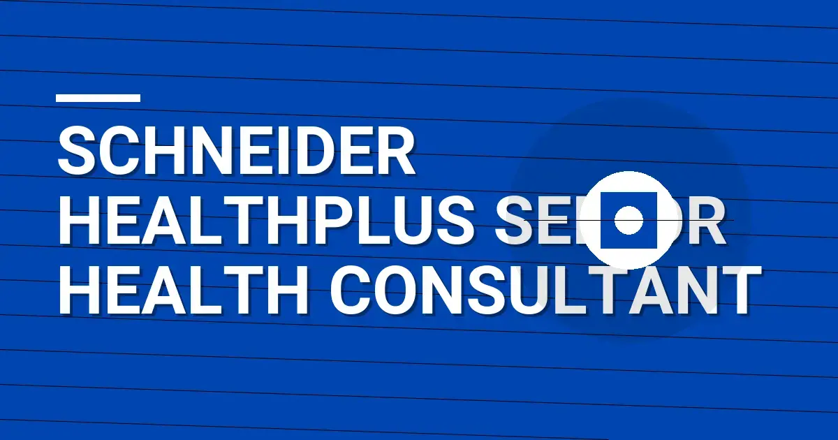Schneider HealthPlus Senior Health Consultant