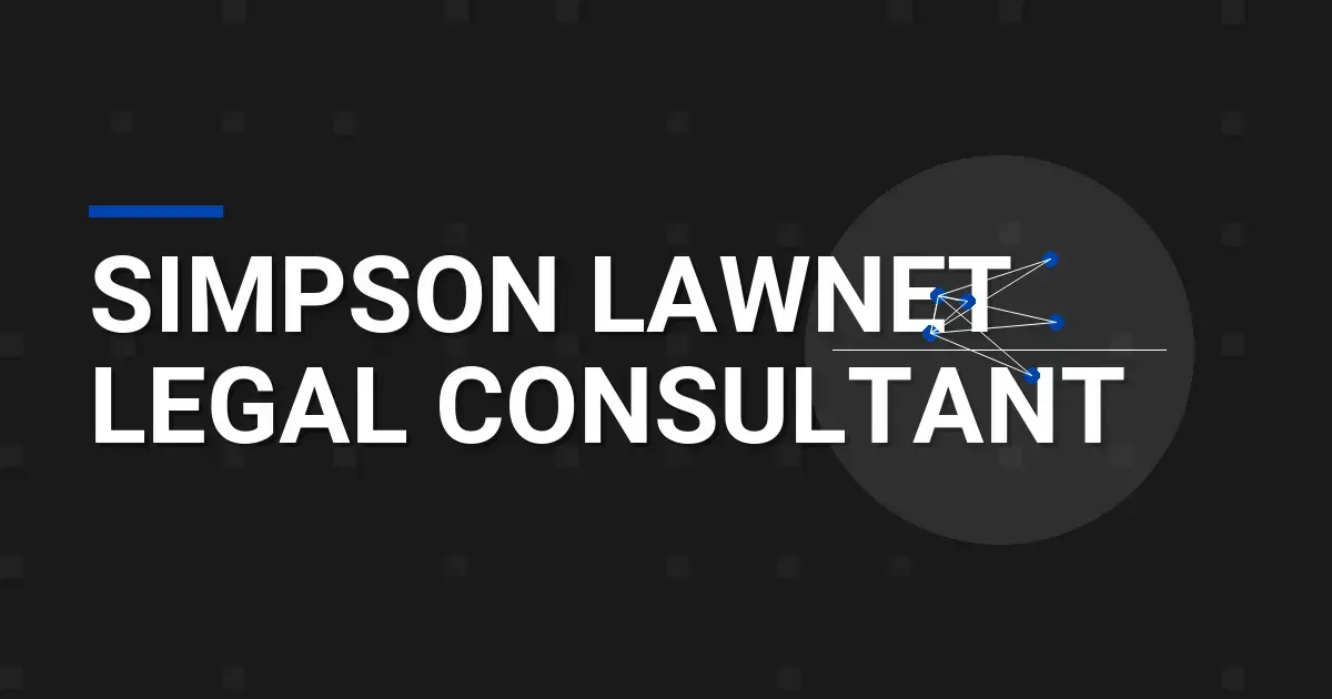 Simpson LawNet Legal Consultant