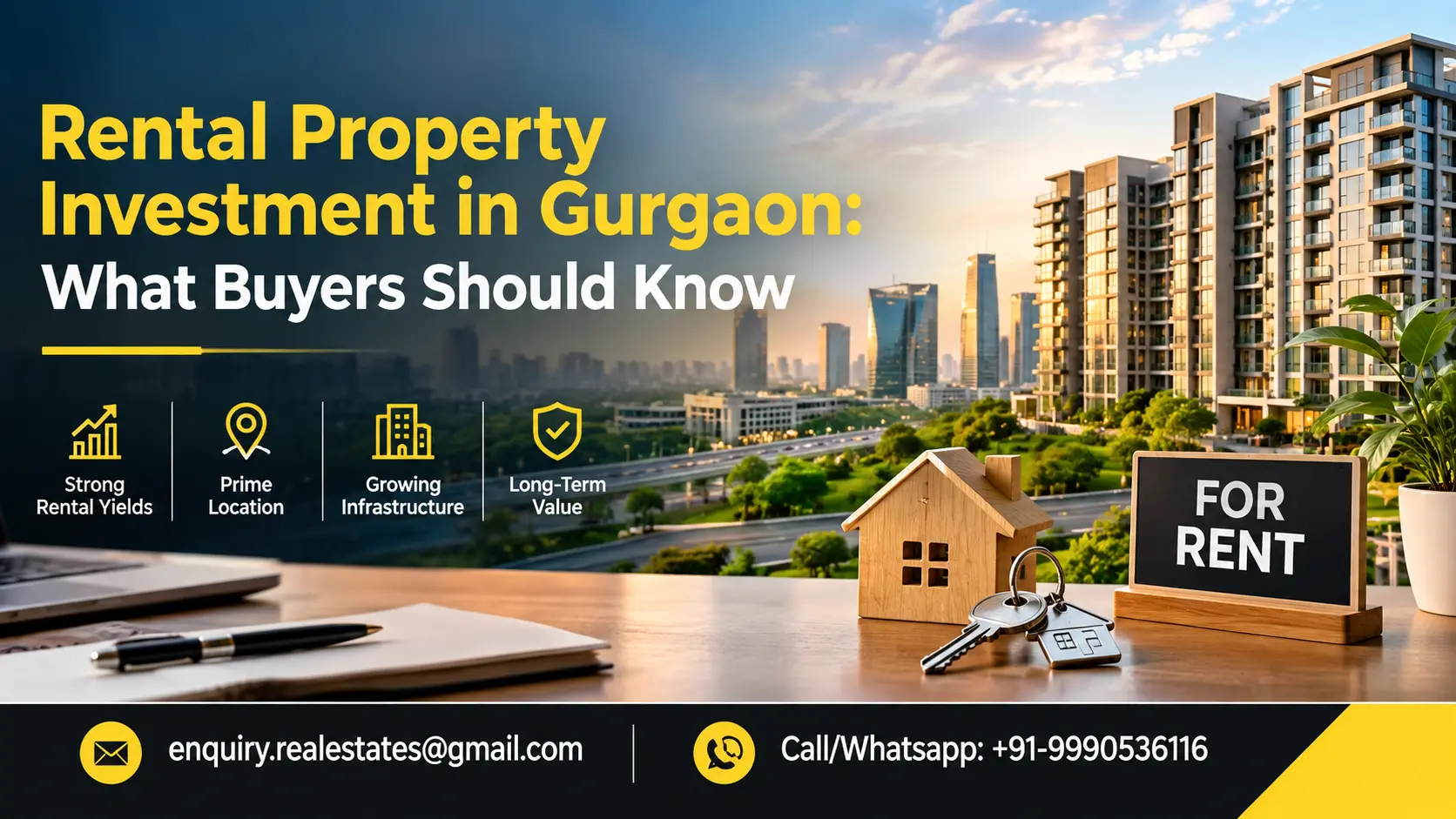 Rental Property Investment in Gurgaon: What Buyers Should Know