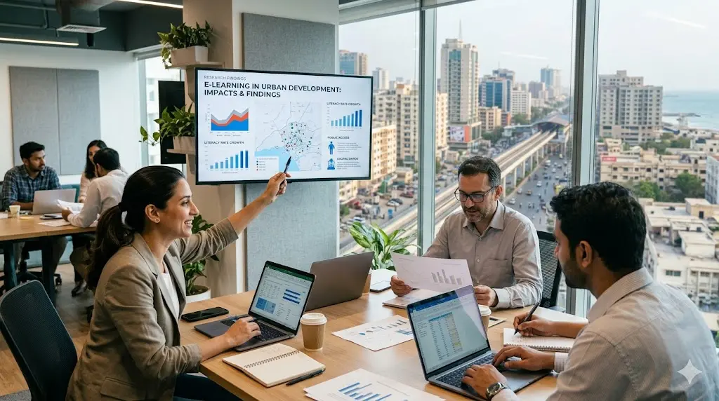 Research Findings About E-Learning in Urban Development